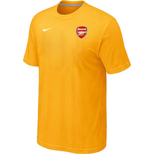 Arsenal Soccer T Shirts Yellow