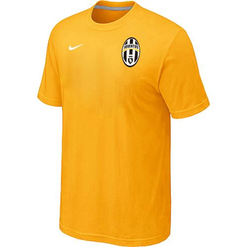 Juventus Soccer T Shirts Yellow