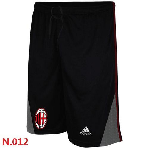 AC Milan Soccer Shorts Black