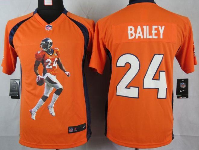 Toddler Broncos #94 DeMarcus Ware Orange Team Color Stitched NFL Elite Jersey