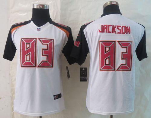 Buccaneers #83 Vincent Jackson White Youth Stitched NFL New Limited Jersey
