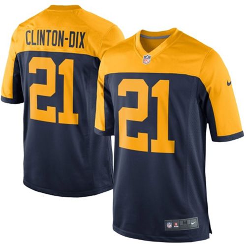 Packers #21 Ha Ha Clinton Dix Navy Blue Alternate Youth Stitched NFL New Elite Jersey