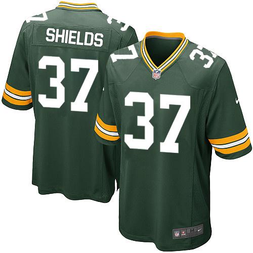 Packers #37 Sam Shields Green Team Color Youth Stitched NFL Elite Jersey