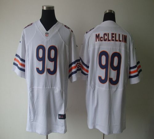 Bears #99 Shea McClellin White Men's Stitched NFL Elite Jersey