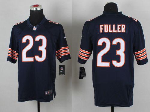 Bears #23 Kyle Fuller Navy Blue Team Color Men's Stitched NFL Limited Jersey