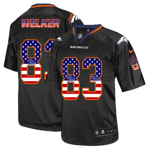 Broncos #88 Demaryius Thomas Black Men's Stitched NFL Elite Pro Line Gold Collection Jersey