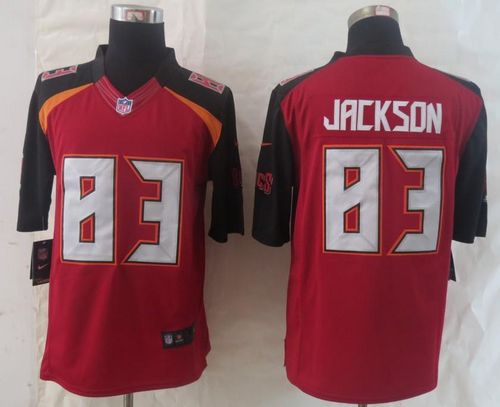 Buccaneers #83 Vincent Jackson Red Team Color Men's Stitched NFL New Limited Jersey