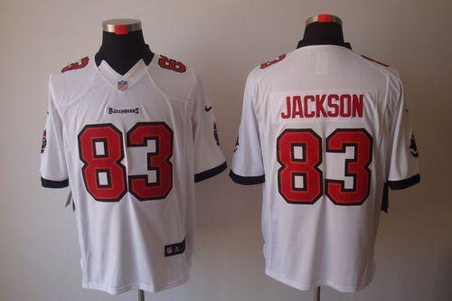 Buccaneers #83 Vincent Jackson White Men's Stitched NFL Limited Jersey