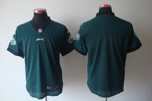 Eagles Blank Midnight Green Team Color Men's Stitched NFL Elite Jersey
