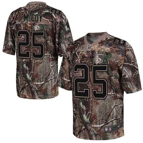 Eagles #25 LeSean McCoy Camo Men's Stitched NFL Realtree Elite Jersey