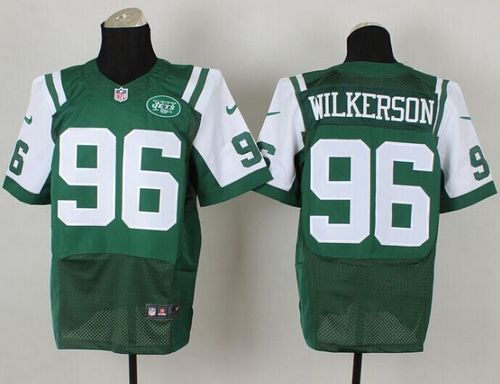 Jets #96 Muhammad Wilkerson Green Team Color Men's Stitched NFL Elite Jersey
