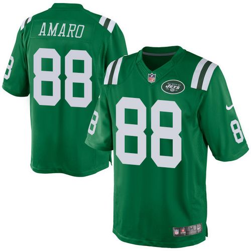 Jets #88 Jace Amaro Green Men's Stitched NFL Elite Rush Jersey