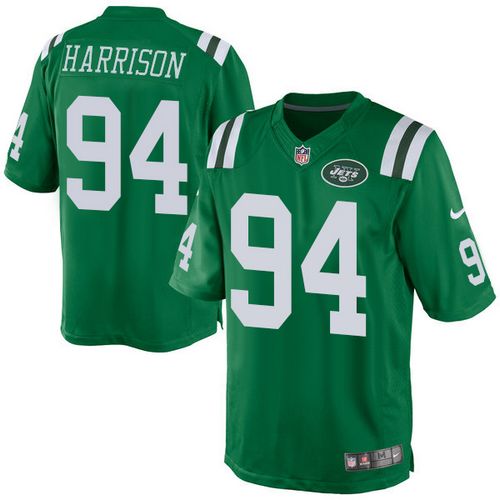 Jets #94 Damon Harrison Green Men's Stitched NFL Elite Rush Jersey