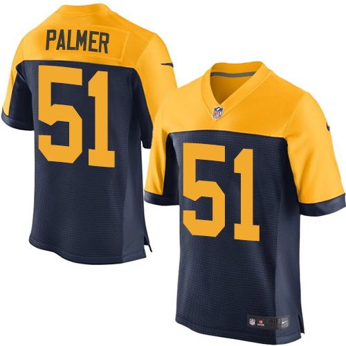 Packers #51 Nate Palmer Navy Blue Alternate Men's Stitched NFL New Elite Jersey