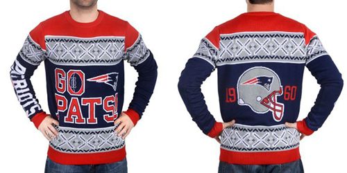 Patriots Men's Ugly Sweater_1