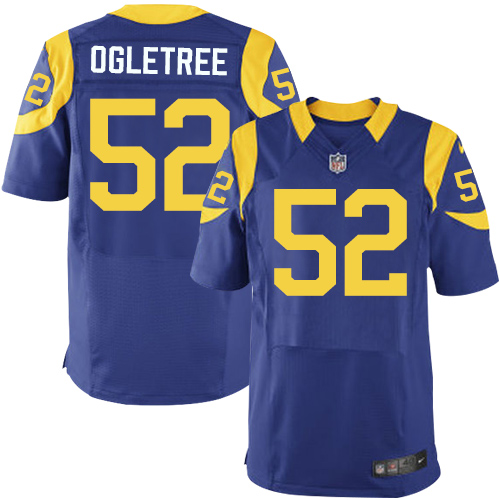 Rams #52 Alec Ogletree Royal Blue Alternate Men's Stitched NFL Elite Jersey