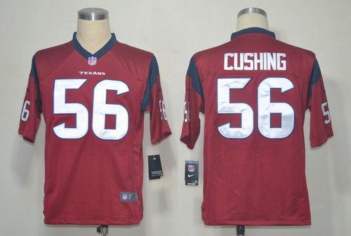Texans #56 Brian Cushing Red Alternate Men's Stitched NFL Game Jersey
