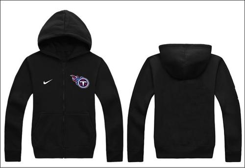 Tennessee Titans Authentic Logo Hoodie Black