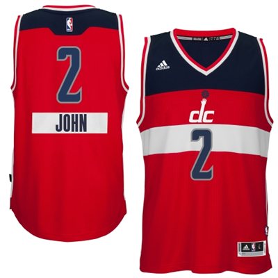 2014 15 Christmas Day Washington Wizards 2 John Wall  Red Swingman Road Jersey