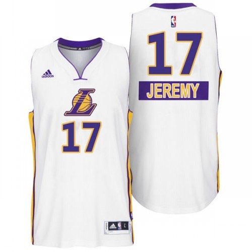 2014 15 Christmas Day jersey Los Angeles Lakers 17 Jeremy Lin White Swingman Alternate Jersey