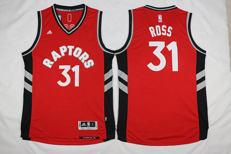 2015 2016 NBA Toronto Raptors 31 Terrence Ross New Revolution 30 Swingman Red Jersey
