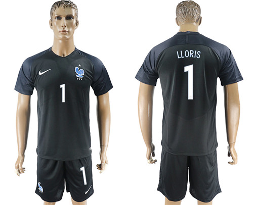 2017 18 France 1 LLORIS Third Away Soccer Jersey