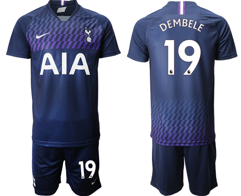 2019 20 Tottenham Hotspur 19 DEMBELE Away Soccer Jersey