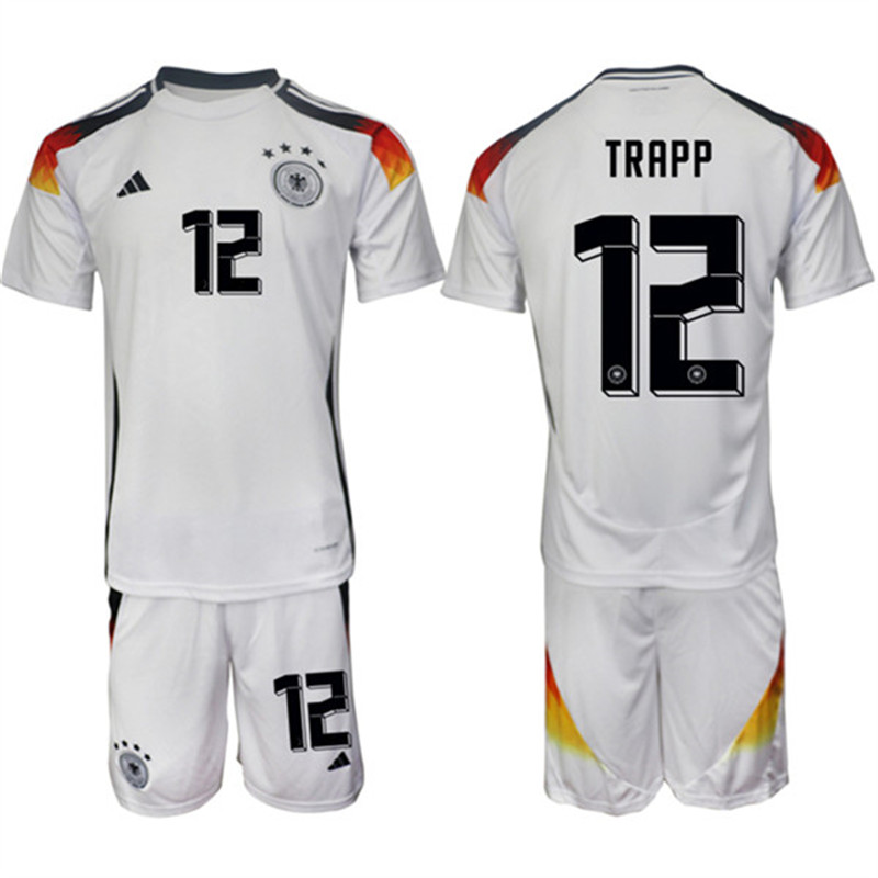 2024 25 Germany 12 Kevin Trapp Home Soccer Jersey