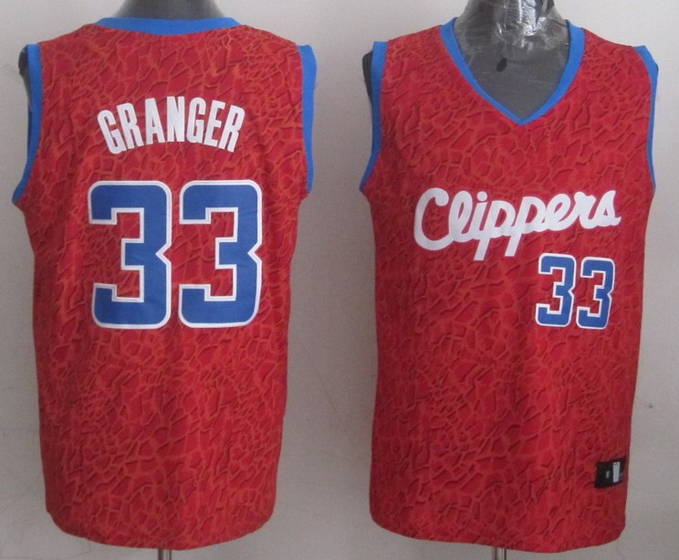 NBA Chicago Bulls Los Angeles Clippers 33 Danny Granger Crazy Light Swingman Red Jersey