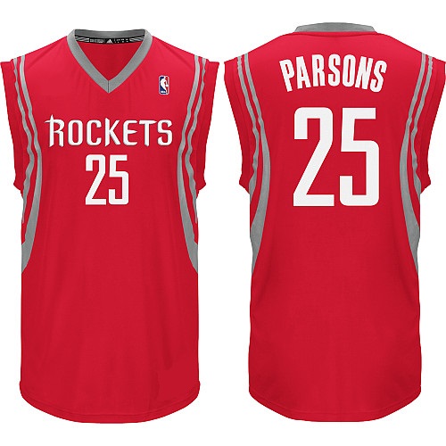 NBA Houston Rockets 25 Chandler Parsons New Revolution 30 Swingman Red Jersey