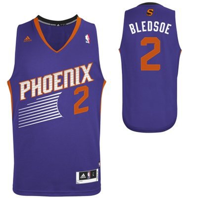 NBA Phoenix Suns 2 Eric Bledsoe New Revolution 30 Swingman Purple Jersey