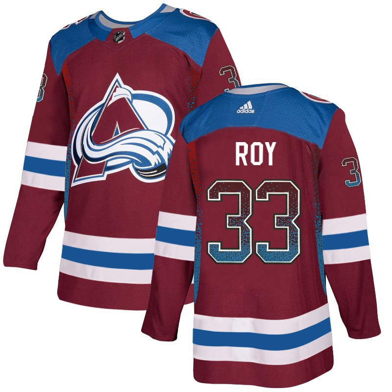 Avalanche 33 Patrick Roy Red Drift Fashion Jersey
