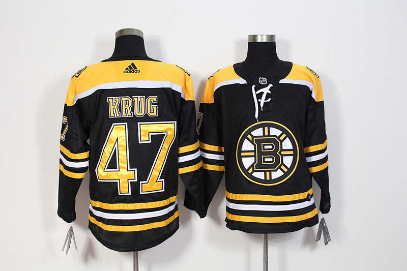 Bruins 41 Torey Krug Black Jersey