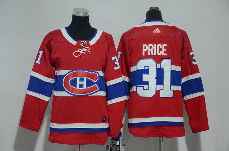 Canadiens 31 Carey Price Red Youth Jersey
