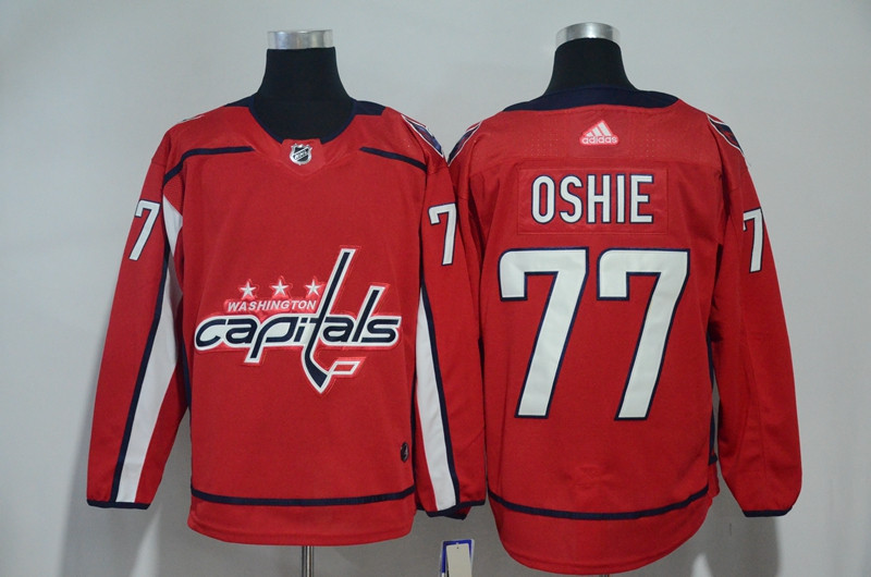 Capitals 77 T.J. Oshie Red Jersey