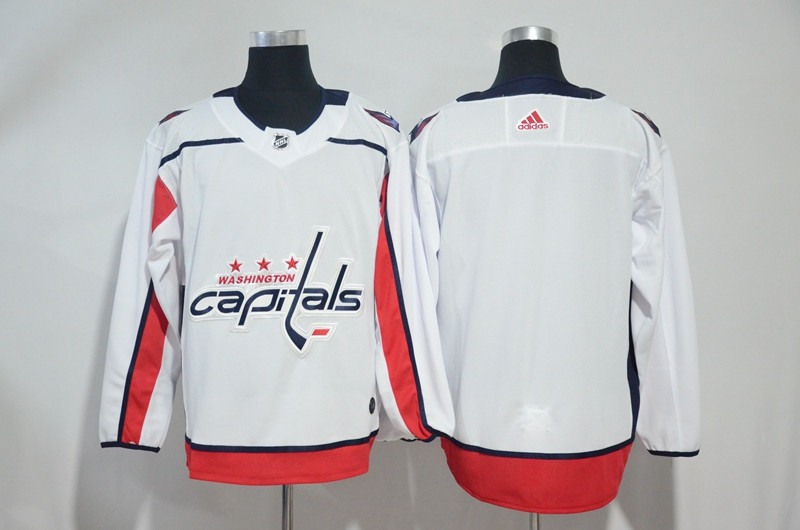 Capitals Blank White Jersey