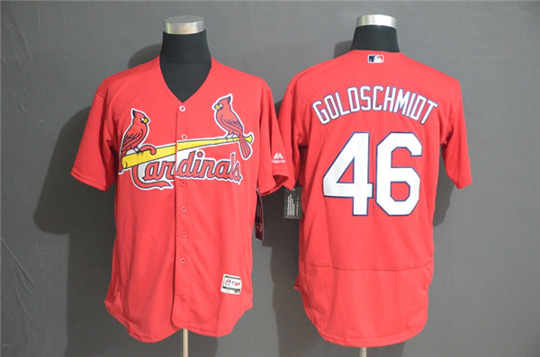 Cardinals 46 Paul Goldschmidt Red Flexbase Jersey
