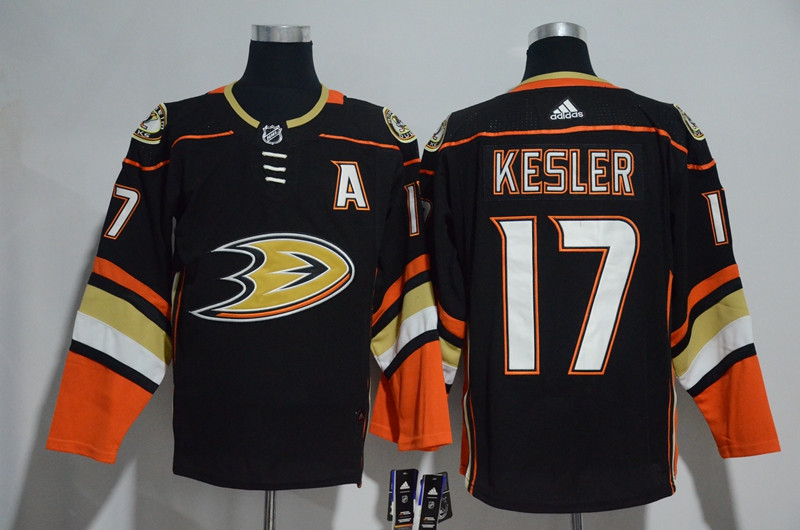 Ducks 17 Ryan Kesler Black Jersey