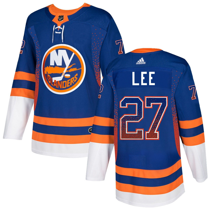 Islanders 27 Anders Lee Royal Drift Fashion Jersey