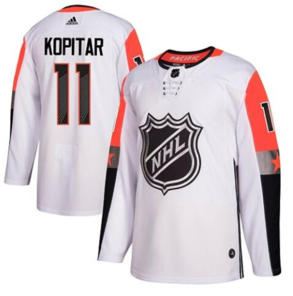 Kings 11 Anze Kopitar White 2018 NHL All Star Game Atlantic Division Authentic Player Jersey