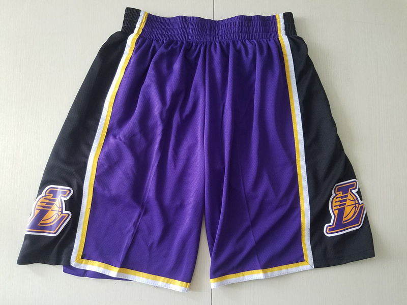 Lakers Purple 2018 19 Swingman Short