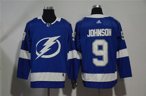 Lightning 9 Tyler Johnson Blue Jersey