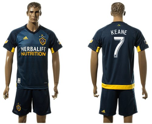 Los Angeles Galaxy 7 Keane Away Soccer Club Jersey