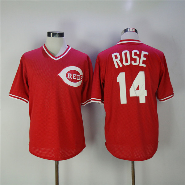 MLB Cincinnati Reds 13 Dave Concepcion BP Red Pullover Cool Base Throwback Baseball Jersey