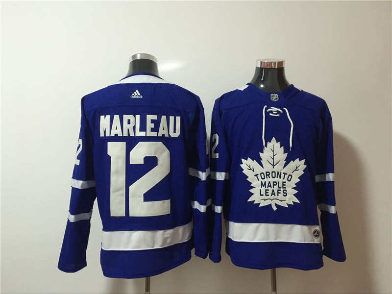 Maple Leafs 12 Patrick Marleau Blue Jersey
