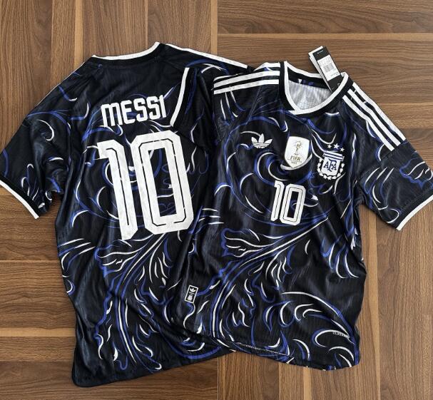 Men's Adidas Argentina 10 Messi 2026 World Cup Away FIFA jersey