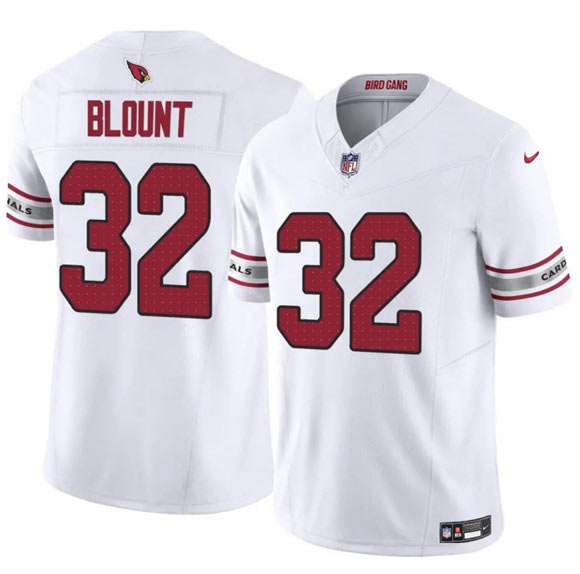 Men's Arizona Cardinals 32 Joey Blount Red 2025 F.U.S.E. Vapor Untouchable Limited Football Stitched Jersey