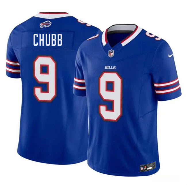 Men's Buffalo Bills 9 Bradley Chubb Blue 2026 F.U.S.E. Vapor Untouchable Limited Stitched Football Jersey