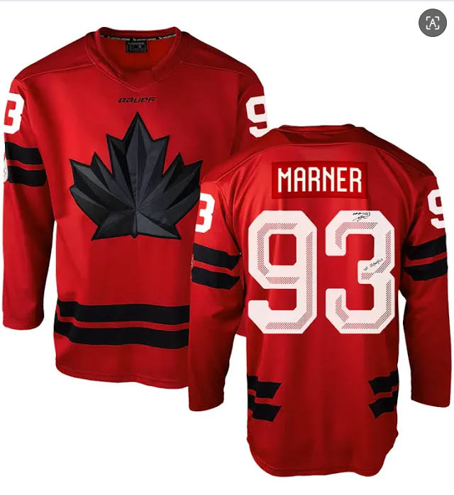 Men's Canada Hockey 93 Mitch Marner Red 2026 Olympics Stitched Jersey