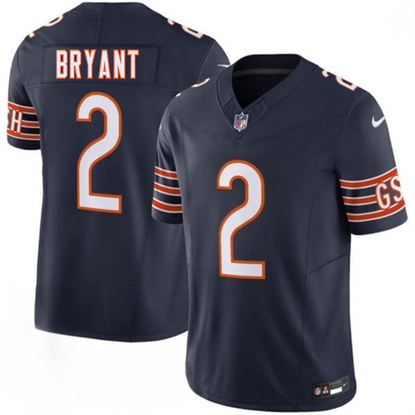 Men's Chicago Bears 2 Coby Bryant Navy 2026 F.U.S.E. Vapor Untouchable Limited Football Stitched Jersey